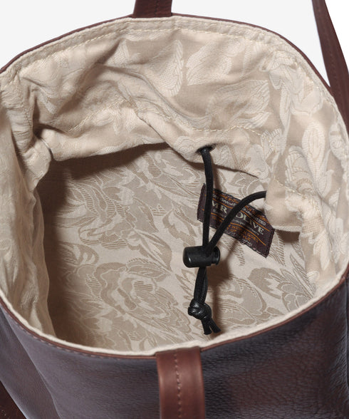 MR.OLIVE E.O.I / WATERPROOF WASHABLE LEATHER FLAT TOTE BAG(MEDIUM) ミスターオリーブ/ウォータープルーフウォッシャブルレザー/フラットトートバッグ(MEDIUM)